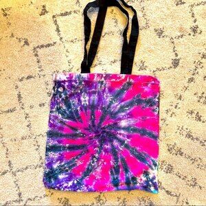 NEW Cotton Hand Dyed Tie Dye Tote Bag